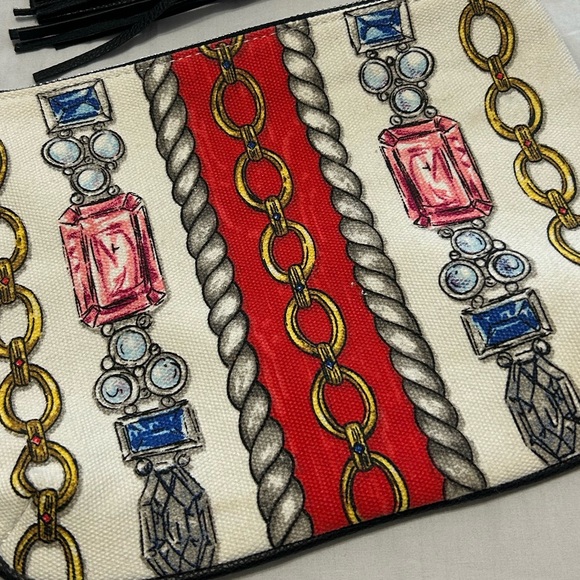 Brighton Glitter & Go Love Canvas Pouch - Picture 5 of 9